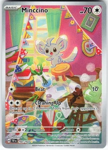 Minccino 182/162 Pokemon SV05: Temporal Forces Illustration Rare NM - Bild 1 von 2