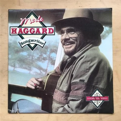 MERLE HAGGARD SONGWRITER LP 1986 COMPILATION -  NICE COPY (SAW CUT IN COVER) USA - Image 1 of 2
