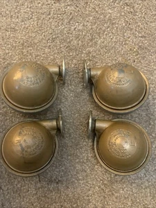 Set of 4 vintage Archibald Kenrick & Sons castors, heavy duty, industrial, used - Picture 1 of 7