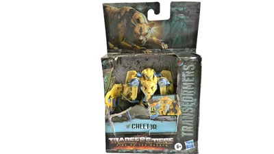 NIB TRANSFORMERS RISE OF THE BEASTS CHEETOR ACTION FIGURE G4 - Image 1 of 3