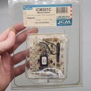 ICM Controls ICM301 ICM301C Defrost Control Board Rheem 47-21776-06 Goettl - Picture 1 of 4