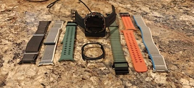 Galaxy Watch Ultra 47mm Titanium Silver Smartwatch-Multiple Bands. - Image 1 of 4