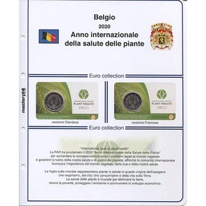 1 Masterphil envelope 2 euro Belgium 2020 coincard plant health - Picture 1 of 1