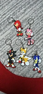 Sonic the hedgehog Set Of 5 Christmas Sonic movie 3 Characters - Picture 1 of 10
