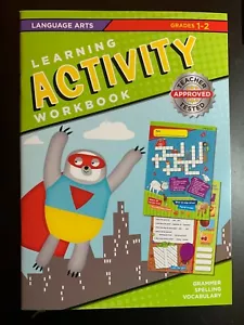 LIBRO DE TRABAJO DE ACTIVIDADES DE APRENDIZAJE ARTES DEL LENGUAJE GRADOS 1-2 EDADES 6-8 Niños ESCUELA EN CASA - Imagen 1 de 2