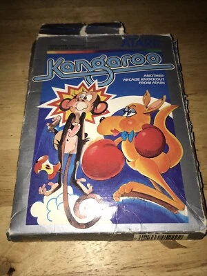Kangaroo (Atari 5200, 1983) Case With Wear, No Booklet And Working Game - Image 1 of 4