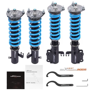 24-Step Adjustable Damper Shock Absorber Coilovers For Nissan X-Trail T30 01-07 - Picture 1 of 12