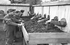 WW2 Picture Photo BRITISH SAPPERS TRAINED TO DEFUSE MINES BLINDLY 4799