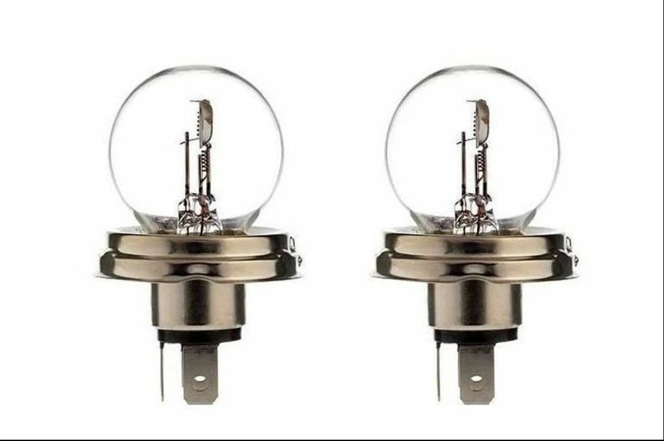 2x 12V 45/40W R2 P45T bulb lamp bulb MZ Trabant Wartburg vintage motorcycle - Image 1 of 1