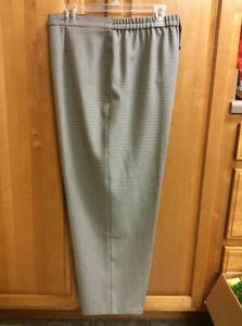Women's Size 20 Haberdashery Pants Trousers Woven Black/White Houndstooth  EUC - Picture 1 of 4