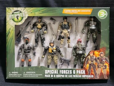 True Heroes Special Forces 6 Pack Action Figures & Accessories Toys'R'Us 2008 - Image 1 of 4
