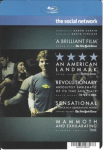 THE SOCIAL NETWORK - Blockbuster Shelf Card - AUTHENTIC - Picture 1 of 1