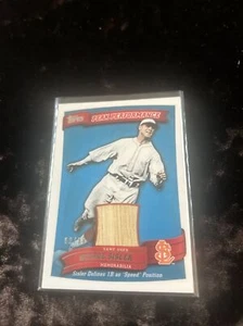 2010 Topps Peak Performance George Sisler PPR-GSI 63/99 - Picture 1 of 2