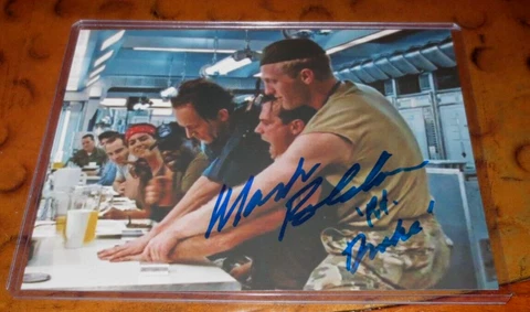 Mark Rolston as Drake in Aliens signed autographed photo Cover