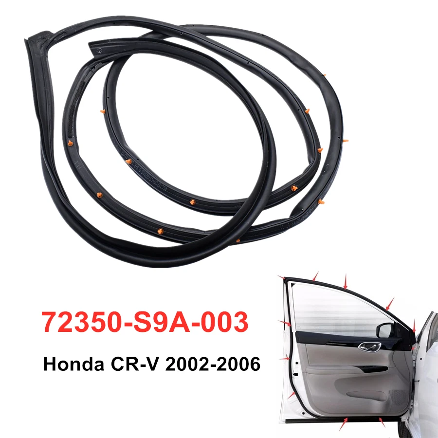 Reemplazo de sellos de goma para puerta delantera izquierda Honda CR-V 2002-2006 Foto 1 de 4