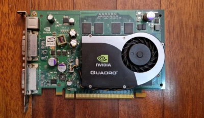 NVA-P588 Nvidia Quadro FX370 256MB Dual DVI PCI-Express Video Scheda Grafica - Immagine 1 di 2