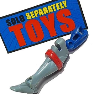 Vtg Transformers Beast Wars Optimus Primal BAT LEFT LEG 1996 blue 1L body part - Picture 1 of 7