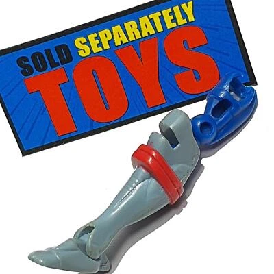 Vtg Transformers Beast Wars Optimus Primal BAT LEFT LEG 1996 blue 1L body part - Image 1 of 4