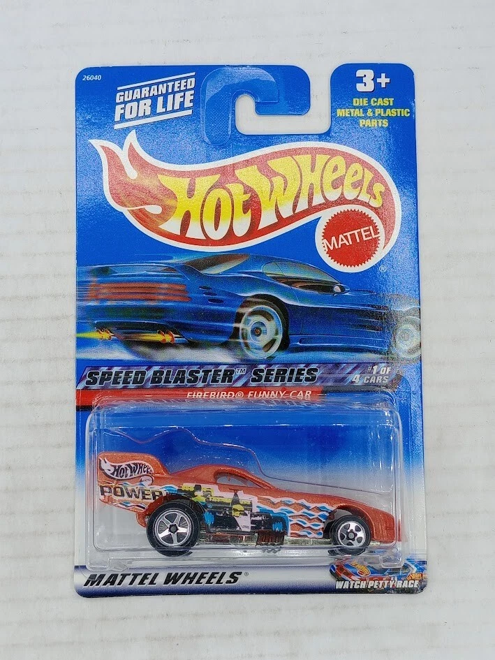 Hot Wheels 2000 #037 Speed Blaster Series #1 of 4 Firebird Funny Car Orange 5sps