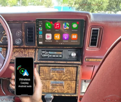 For Plymouth Reliant 1981-1989 9" Android 14.0 Apple Carplay Stereo Radio GPS FM - Image 1 of 4
