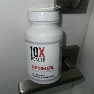 10X Health Optimize  Multivitamin 90 Capsules Exp 07/26 - Picture 1 of 1