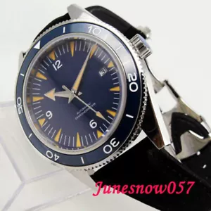 Fashion 41MM Sterile Automatic Men's Watch Sapphire Glass Auto Date Movement - Picture 1 of 3