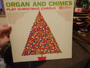 Organ and Chimes Play Christmas Carols CAS726 33 RPM Record Album Holiday music - Picture 1 of 4