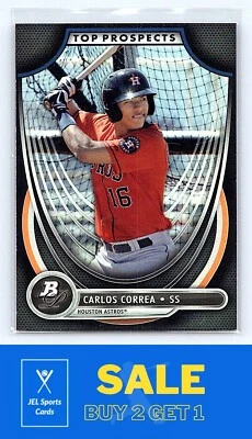 2013 Bowman Platinum #TP-CC Carlos Correa - Image 1 of 2