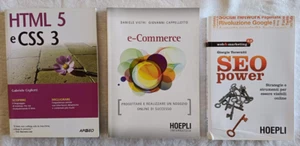 3 Computerhandbücher (E-Commerce; HTLM5 und Css3; Seo Power) - Bild 1 von 1