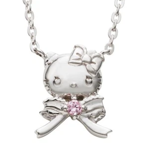 【PSL】 Hello Kitty × DOLLY MIX Necklace (Kitty.Face)  Miku Natsume Silver - Picture 1 of 7
