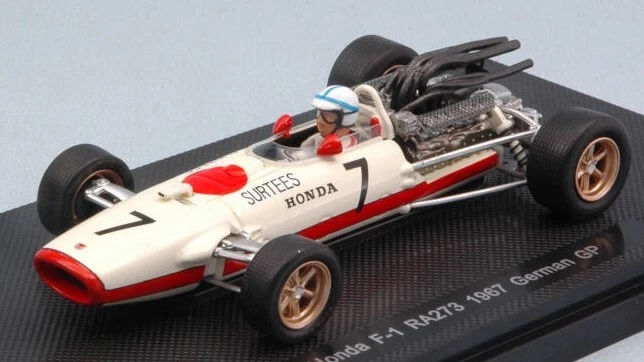 Ebbro HONDA RA273 J.SURTEES 1967 N.7 4th GERMAN GP 1:43 - Immagine 1 di 1