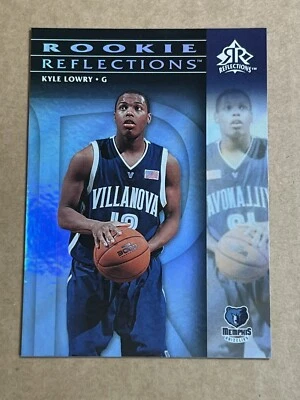 KYLE LOWRY RC! 15/49 2006-07 Reflections Blue  #121 Rookie Reflections - Image 1 of 2