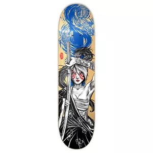 Mazo de Patineta Yocaher - Serie Samurai - Niña Samurai Dragón Azul - SOLO MAZO - Imagen 1 de 6