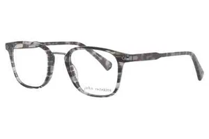 New John Varvatos Men's Eyeglasses VJV423 Striped Smoke Optical Frame 49-23-145 - Picture 1 of 5