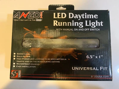 Anzo LED Daytime Manual Shut Off Running Light 6.5" x 1" 861161 for Car - Image 1 of 2