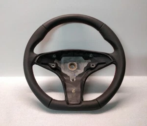 MERCEDES W204 C63 STEERING WHEEL FLAT BOTTOM RED STITCH LEATHER GLK X204 W207 - Picture 1 of 7