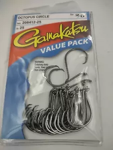 Gamakatsu Octopus Hooks 25pk - Picture 1 of 10