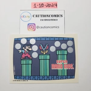 1989 Topps Nintendo Scratch-Off Super Mario Bros Screen #6 NM - Picture 1 of 2