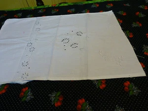 19.Jh.)zur Kreation Stickarbeit begonnen Handarbeit!!   schöne Handarbeit - Bild 1 von 2