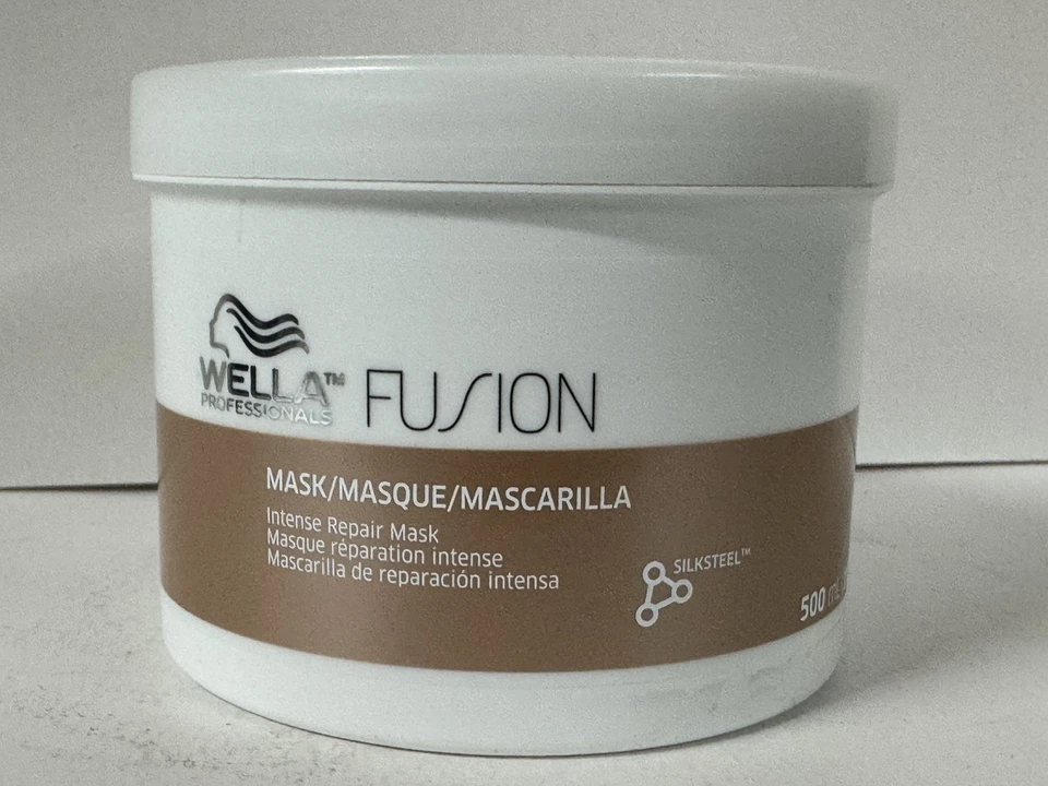 Mascarilla reparadora intensa Wella Fusion Plex, 16,9 oz Foto 1 de 2