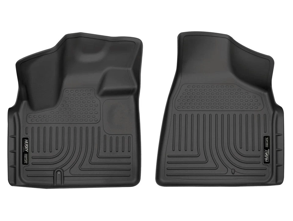 Husky Weatherbeater Mats Fit 08-20 Town & Country/Grand Caravan Front 2pc Black Foto 1 de 4