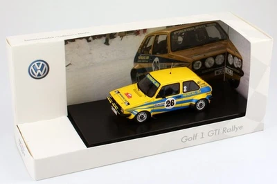 VW GOLF I GTI TYP 17 #26 EKLUND SYLVAN MONTE CARLO 1980 SPARK 174099300BEB 1:43 - Photo 1/4