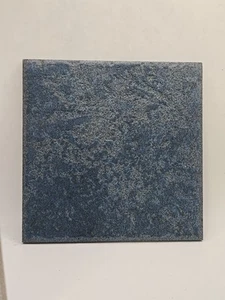 1pc Cornflower Blue Textured Matte Swimming Pool Ceramic Tile Frost Free 6"x6" - Picture 1 of 10