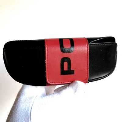 fodero occhiali da sole custodia POLICE sunglasses case astuccio vintage red box - Imagen 1 de 4