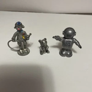 Expo 86 Pewter Ernie, Silver Plate Bear And Mark Models English Pewter Clown - Picture 1 of 7