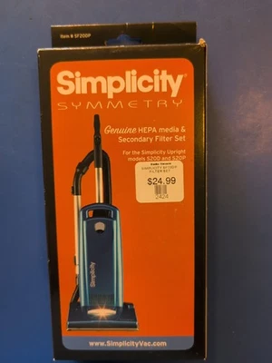 Набор фильтров Simplicity S20D S20P HEPA и вторичных фильтров  - Изображение 1 из 3