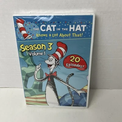 The Cat in the Hat Knows a Lot About That Season 3 Volume 1 DVD 2019 New Sealed - Image 1 of 4