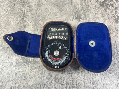 Medidor de exposición universal Westin Master II vintage con estuche Foto 1 de 4