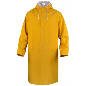 DeltaPlus Coat Waterproof Jacket Work Trench Mac Hooded Sealed Long Top Fishing - Picture 1 of 5