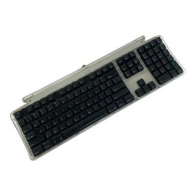 Computadora con teclado Apple PRO de colección iMac Macintosh M7803 teclas plateadas/claras/negras Foto 1 de 4